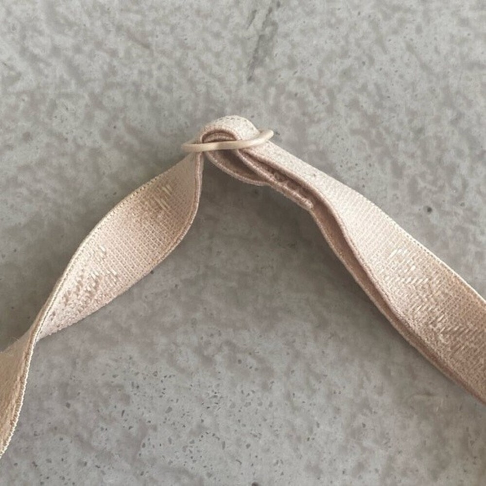 Dolce & Gabbana Vtg. 00s Y2K Pink Heart Outerwear Bra 32C rhinestone - Picture 9 of 16